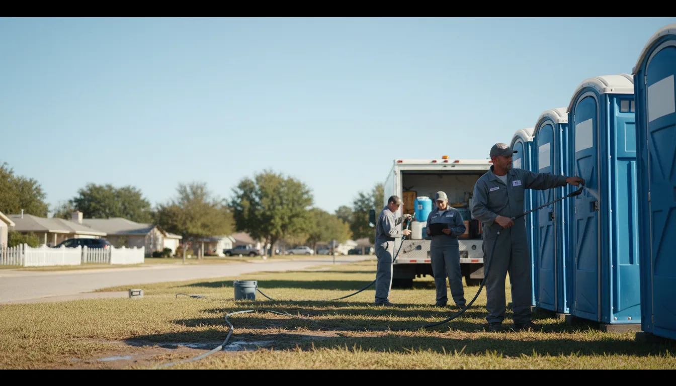 Long-Term Portable Toilet Rental in Grove City, OH near me
